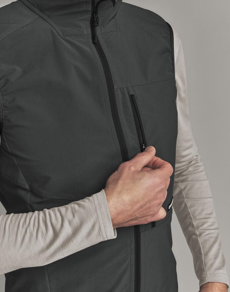 Venet Softshell Vest - Mens - black raven 1