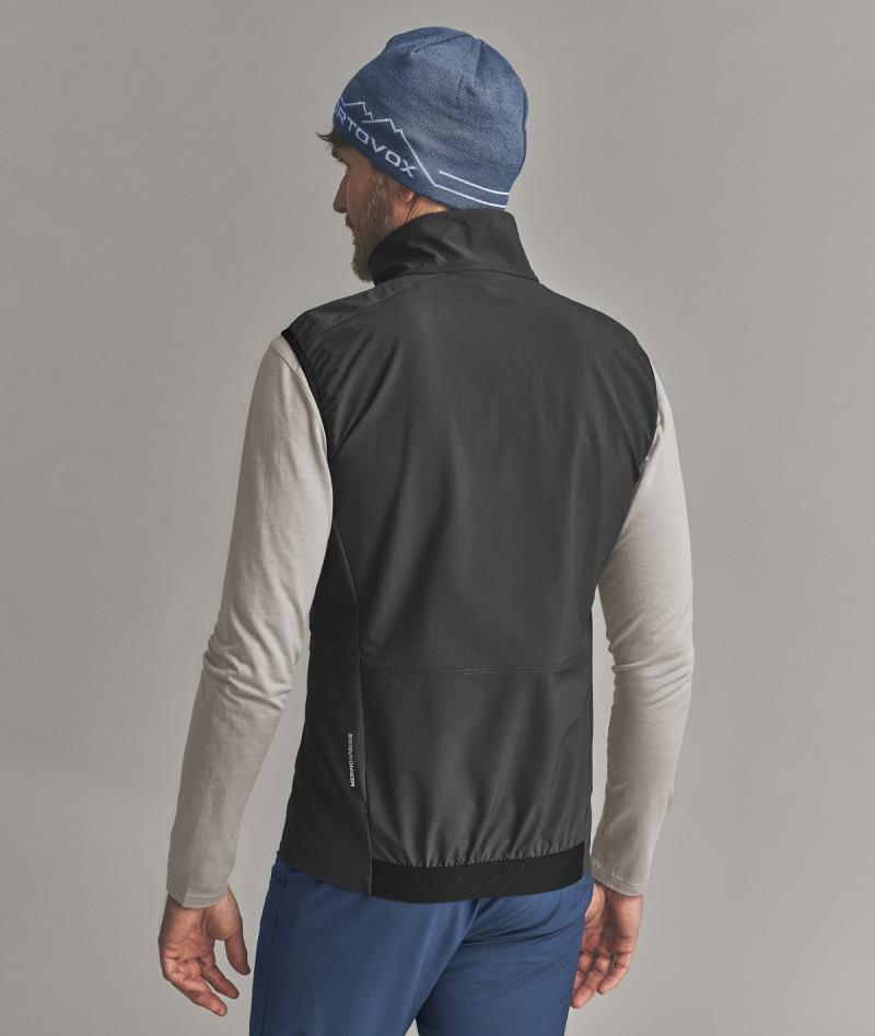 Venet Softshell Vest - Mens - black raven 1