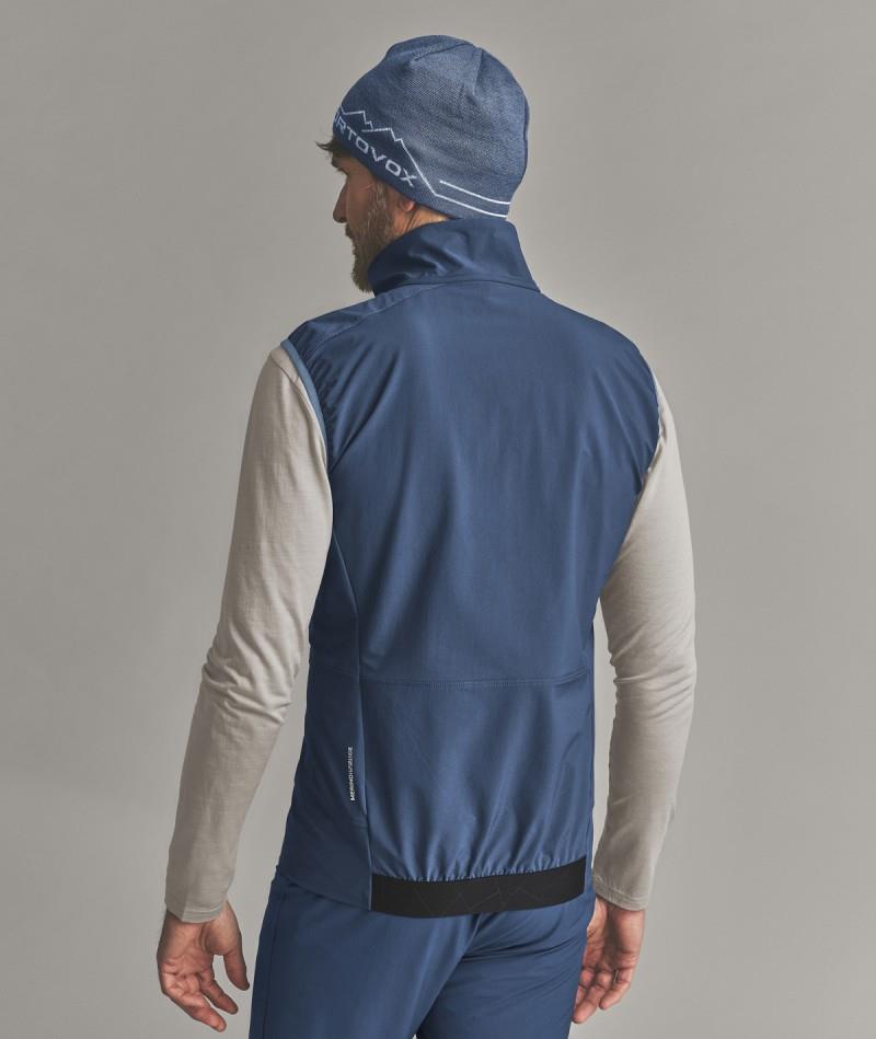 Venet Softshell Vest - Mens - blue nunatak 1