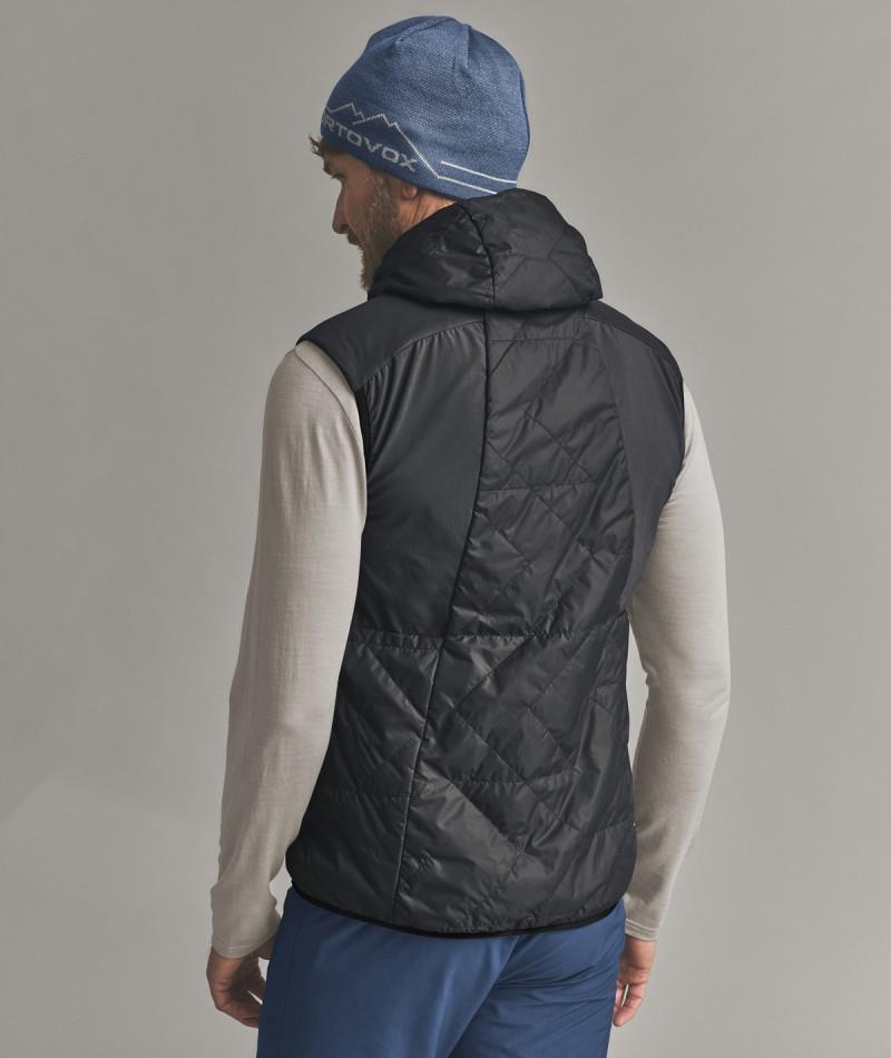 Venet Swisswool 60 Vest - Mens - black raven 1