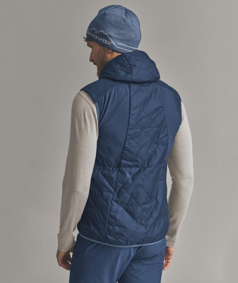 Venet Swisswool 60 Vest - Mens - blue nunatak 1