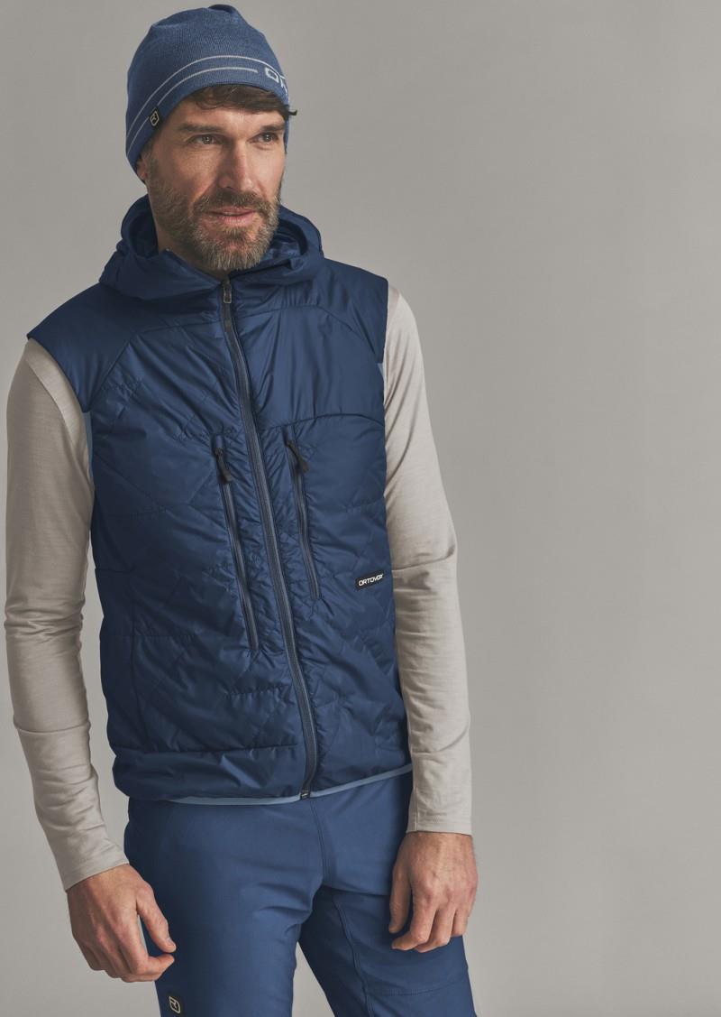 Venet Swisswool 60 Vest - Mens - blue nunatak 1