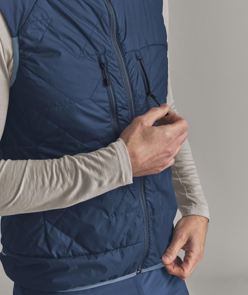 Venet Swisswool 60 Vest - Mens - blue nunatak 1