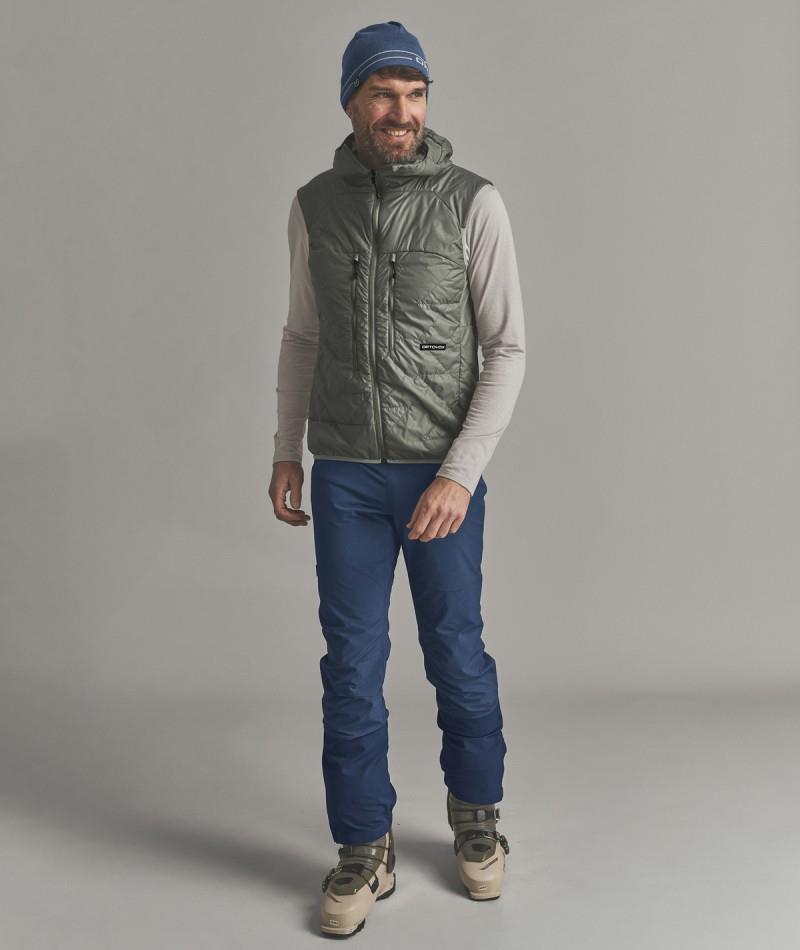 Venet Swisswool 60 Vest - Mens - dark sage 1