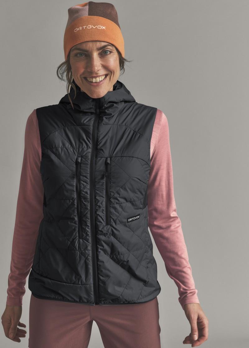 Venet Swisswool 60 Vest - Womens - black raven 1