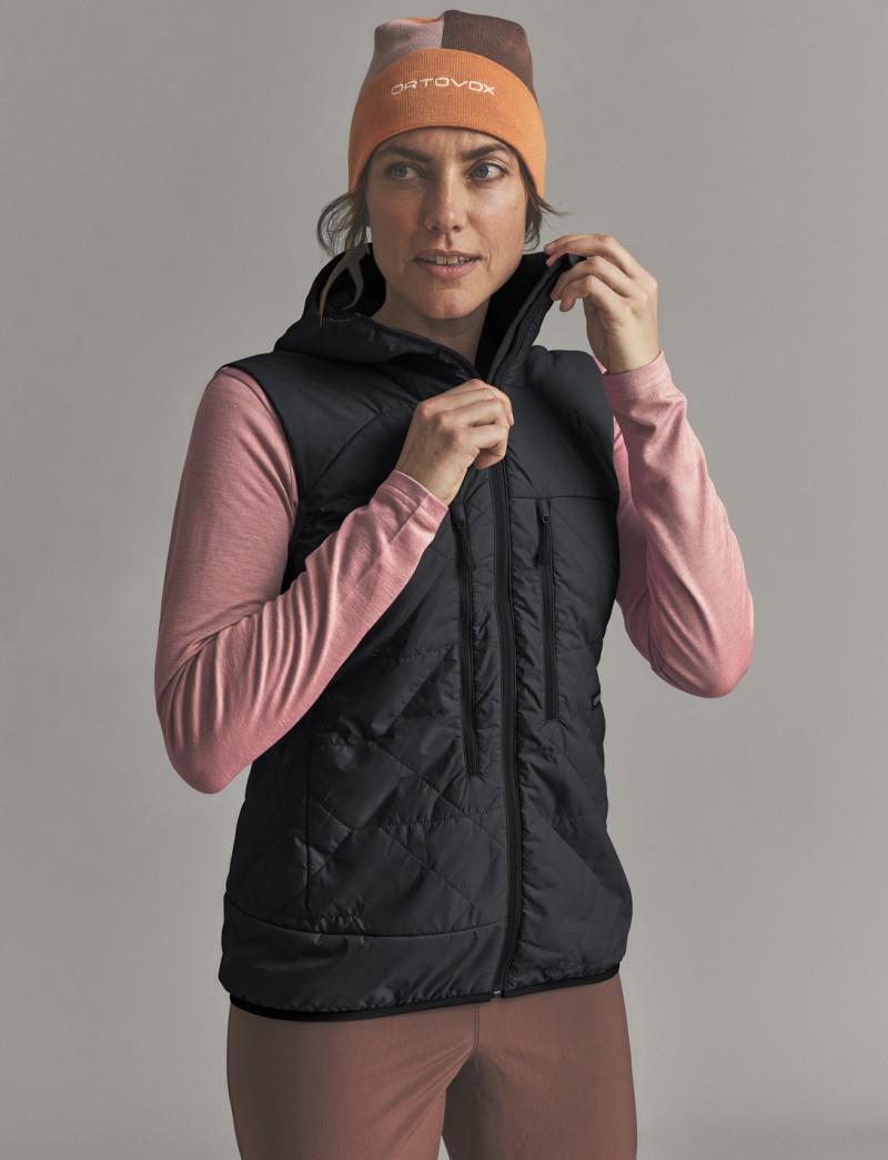 Venet Swisswool 60 Vest - Womens - black raven 1