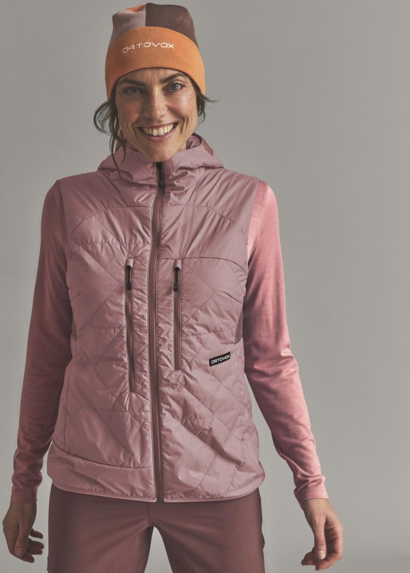 Venet Swisswool 60 Vest - Womens - dusk rose 1