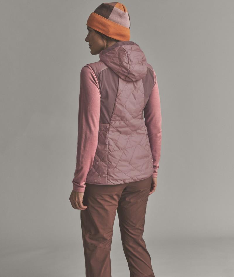 Venet Swisswool 60 Vest - Womens - dusk rose 1