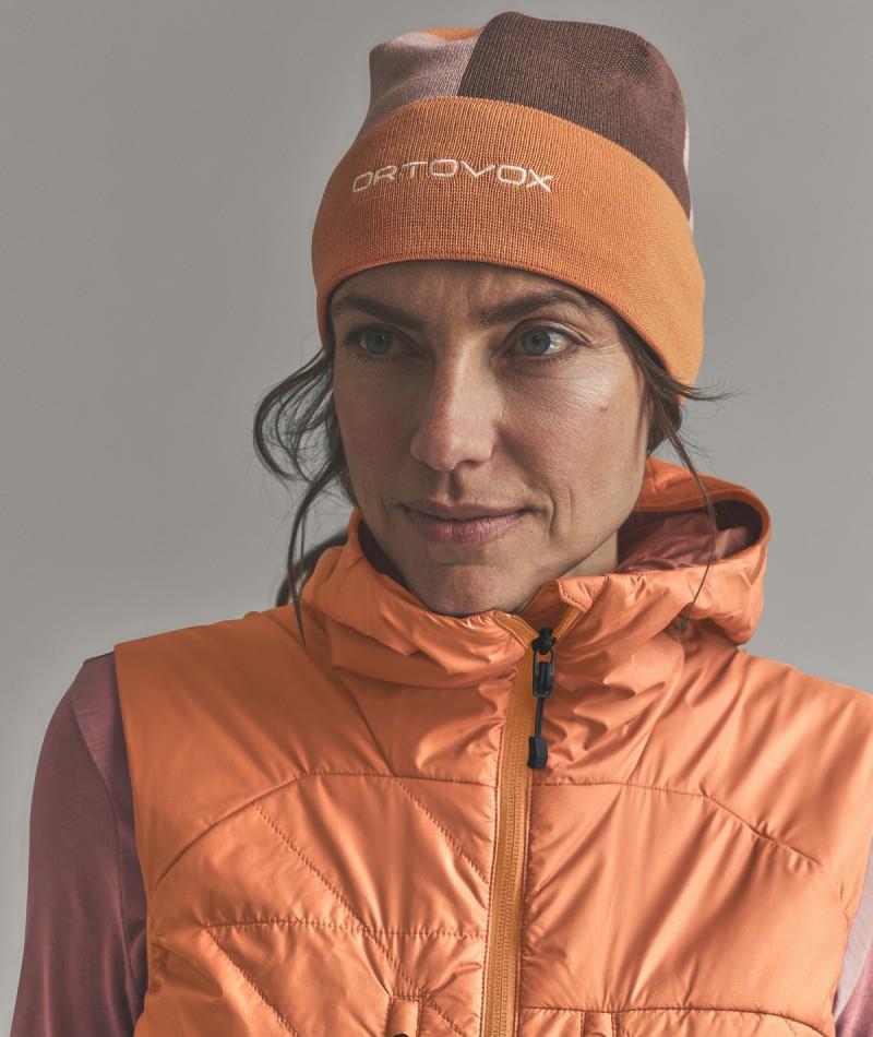 Venet Swisswool 60 Vest - Womens - faded tangerine 1