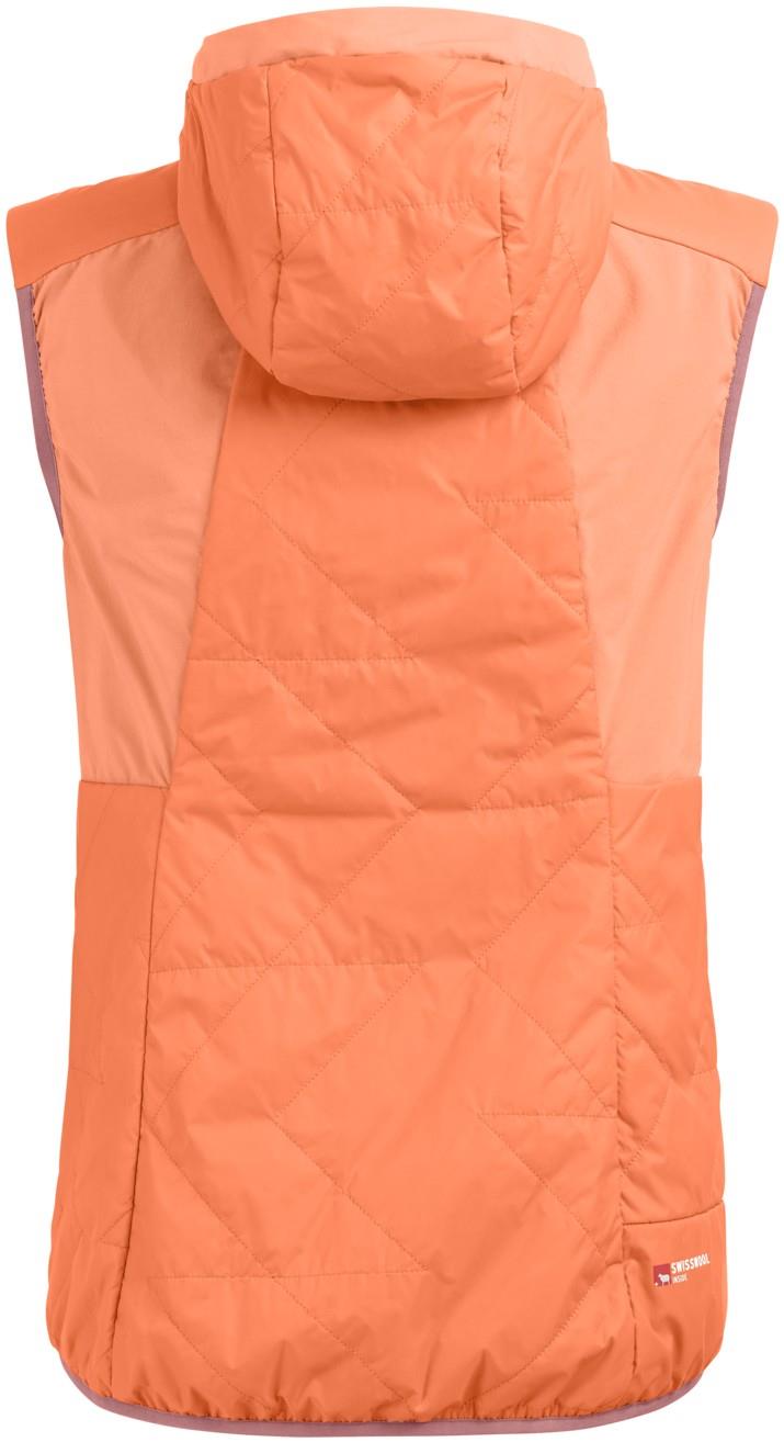 Venet Swisswool 60 Vest - Womens - faded tangerine 1