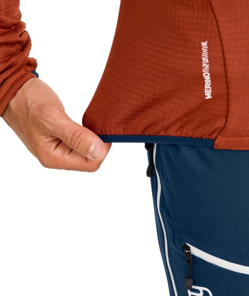 Westalpen Swisswool Hybrid Jacket - Mens - Cengia Rossa 6