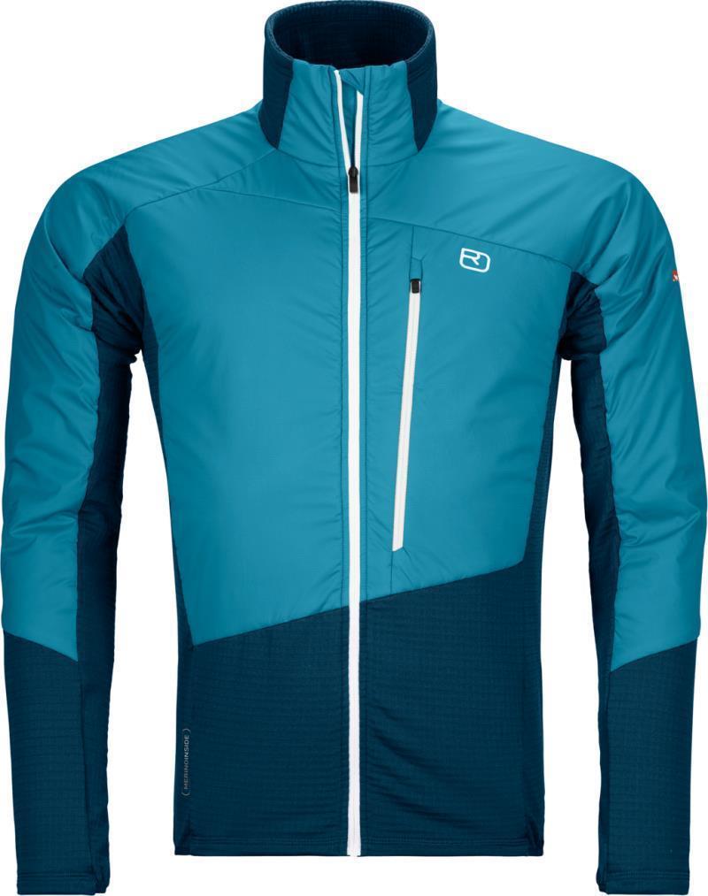 Westalpen Swisswool Hybrid Jacket - Mens - Mountain Blue 1