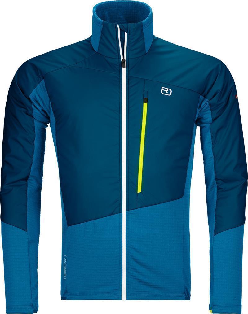 Westalpen Swisswool Hybrid Jacket - Mens - Petrol Blue 1