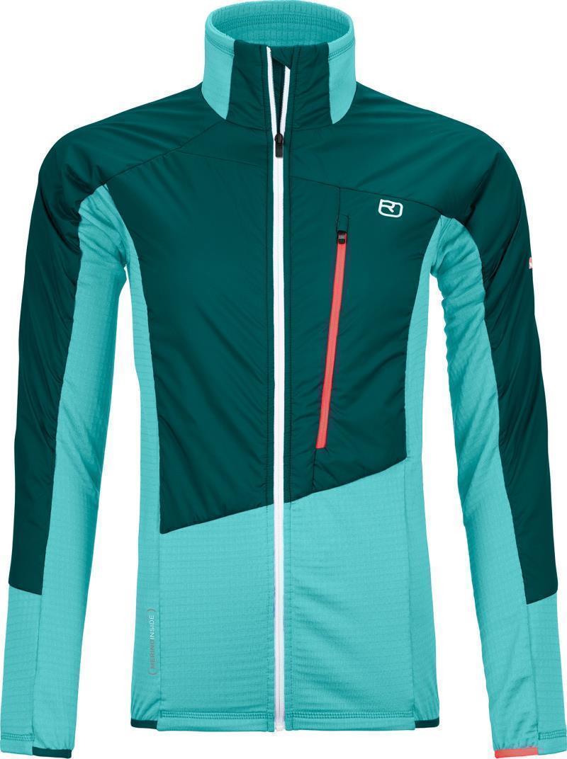 Westalpen Swisswool Hybrid Jacket - Womens - Pacific Green 1