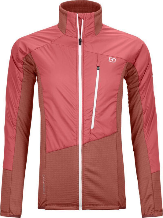 Westalpen Swisswool Hybrid Jacket - Womens - Wild Rose 1