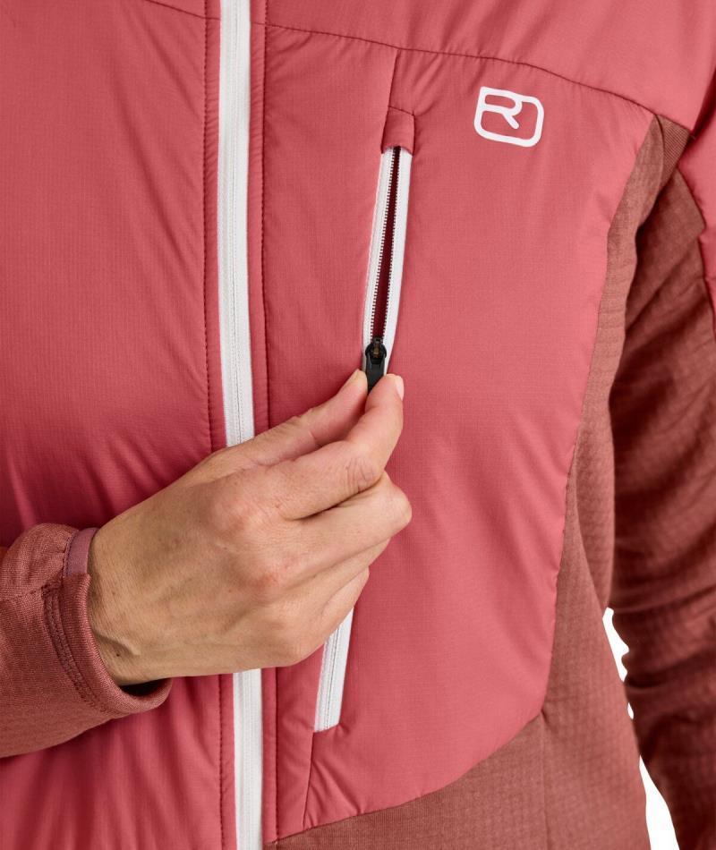 Westalpen Swisswool Hybrid Jacket - Womens - Wild Rose 5