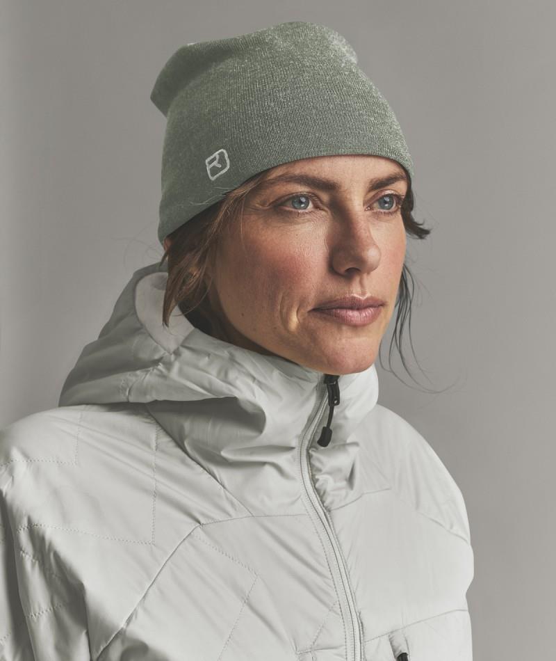 Wonderwool Beanie - green sage blend 1
