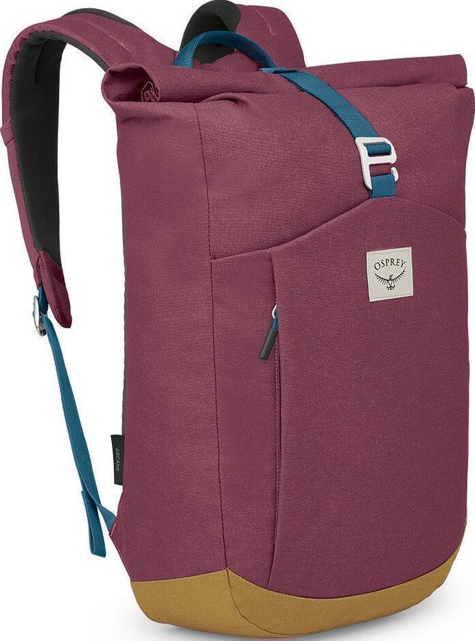 Arcane Roll Top Pack - Allium Red / Brindle Brown 1
