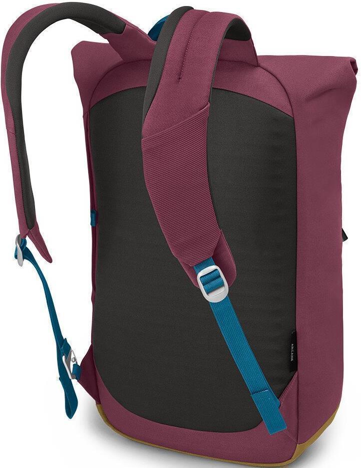 Arcane Roll Top Pack - Allium Red / Brindle Brown 2