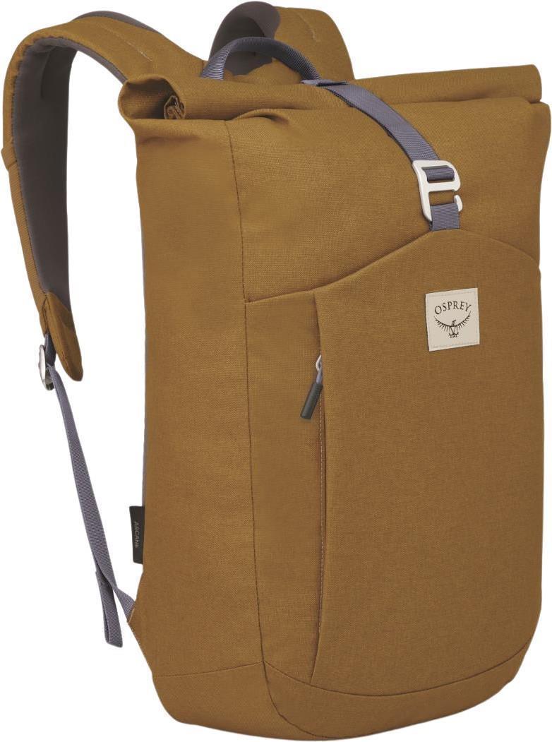 Arcane Roll Top Pack - Brindle Brown 1