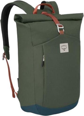 Arcane Roll Top Pack - Haybale Green / Stargazer Blue 1
