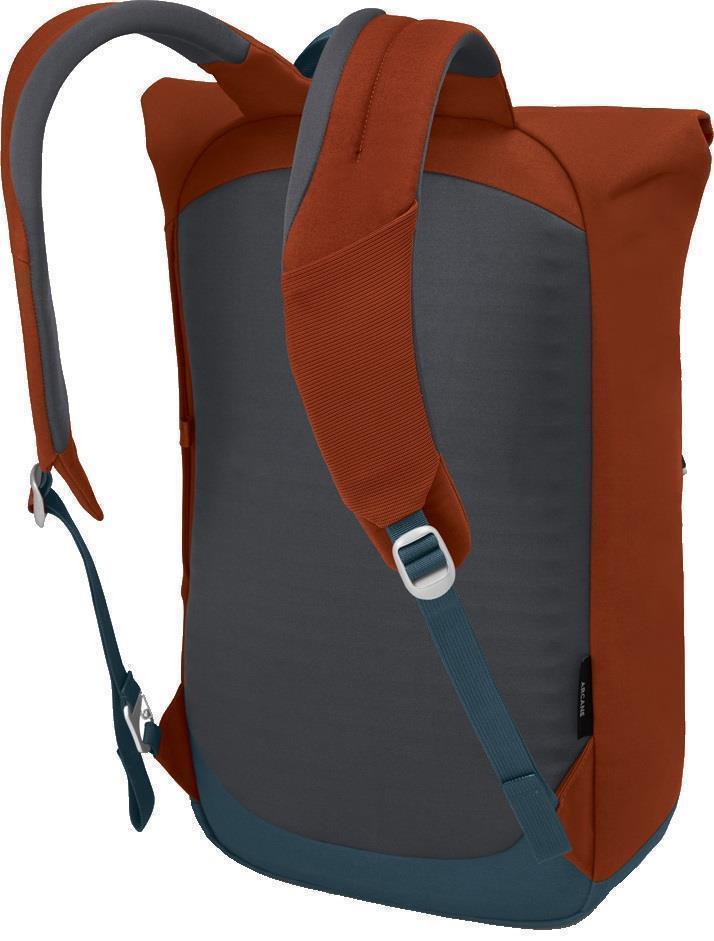 Arcane Roll Top Pack - Umber Orange / Stargazer Blue 2