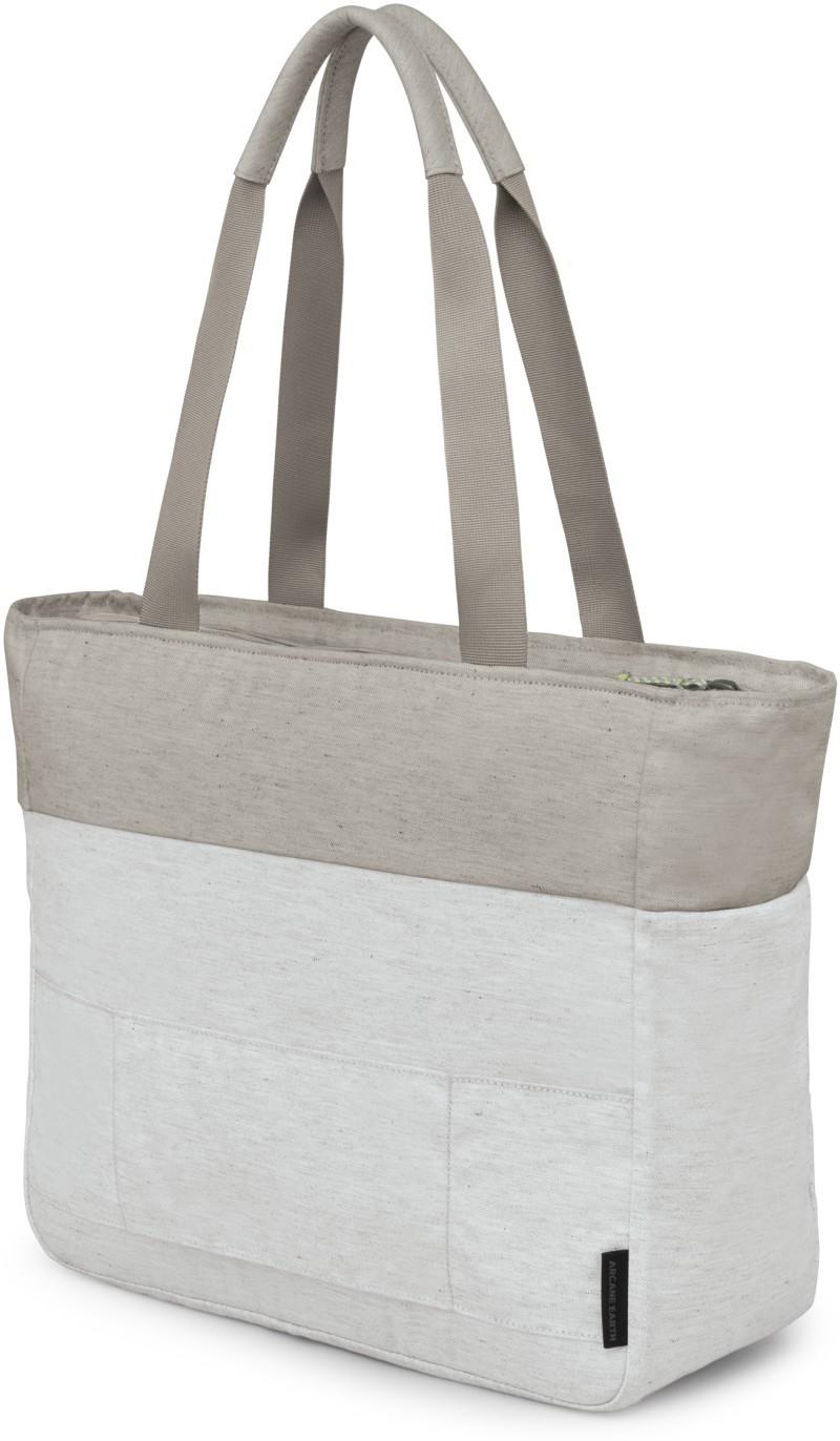 Arcane Tote Pack - Earth - pediment grey block 1