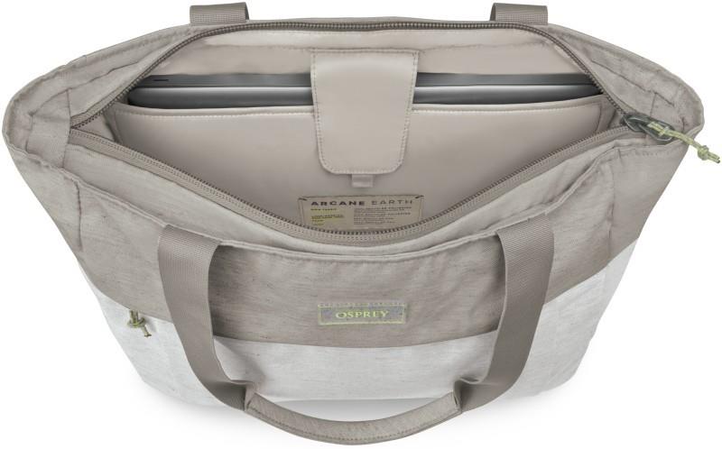 Arcane Tote Pack - Earth - pediment grey block 1