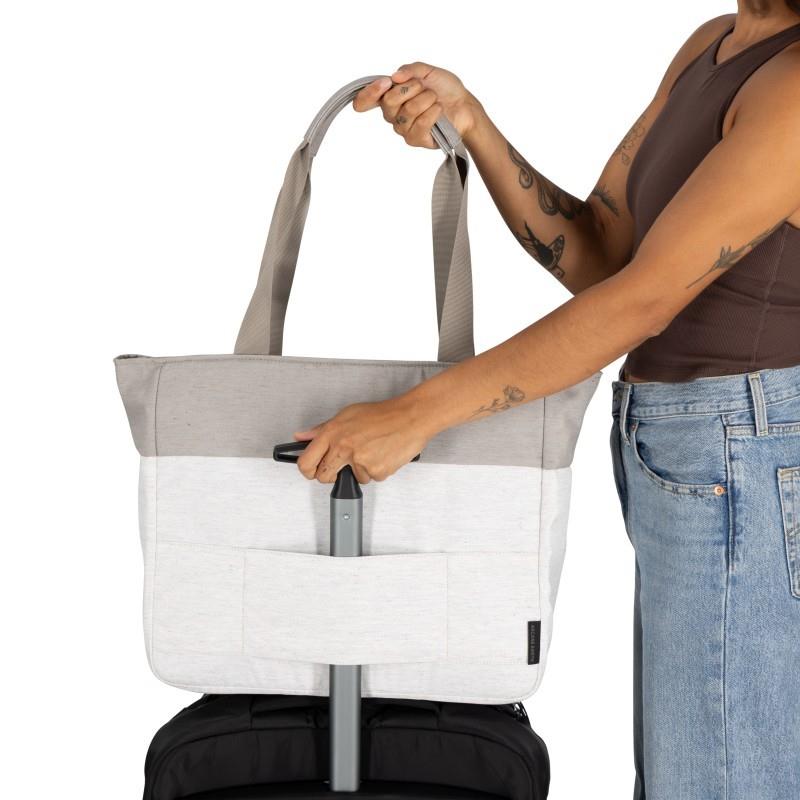 Arcane Tote Pack - Earth - pediment grey block 1