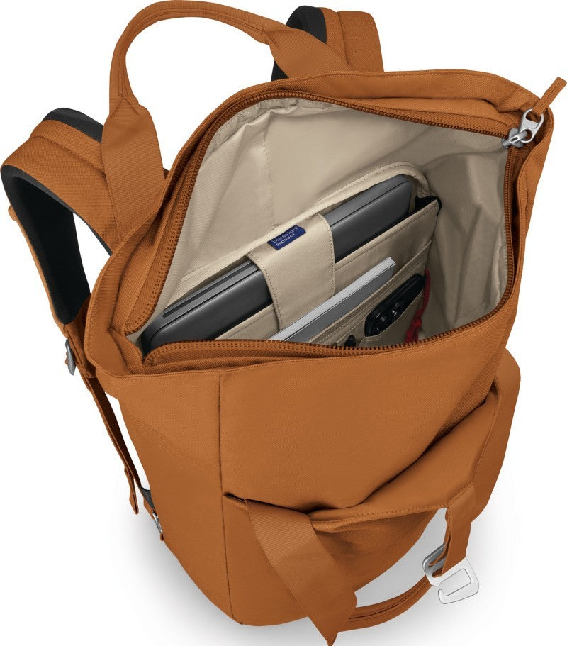 Arcane Tote Pack - toffee orange heather 1