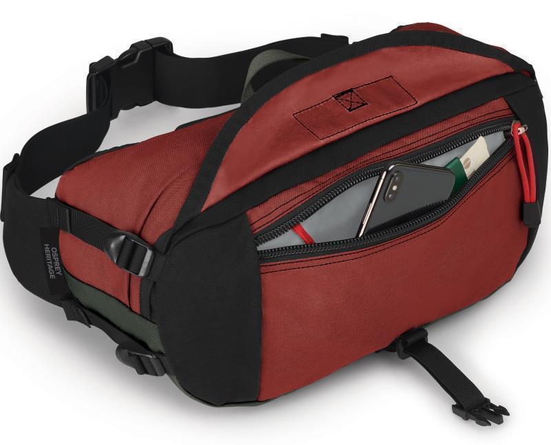 Heritage Waist Pack - bazan red 1