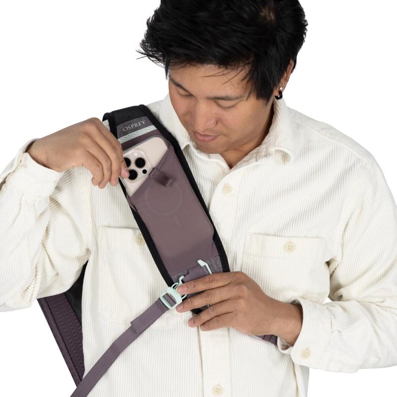 Nebula Sling - graphite / purple heather 1