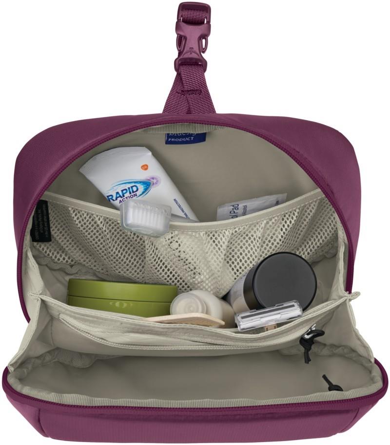 Ozone Toiletry Kit - moody burgundy 1