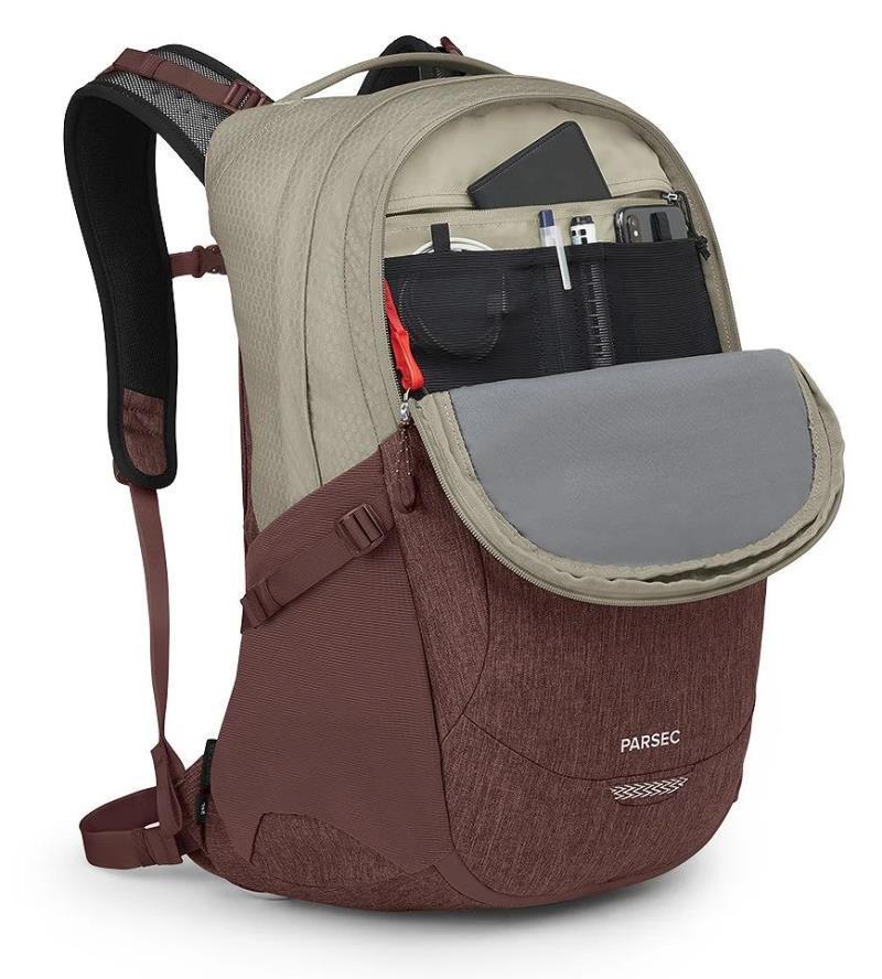Parsec 26 - Sawdust Tan / Raisin Red 4