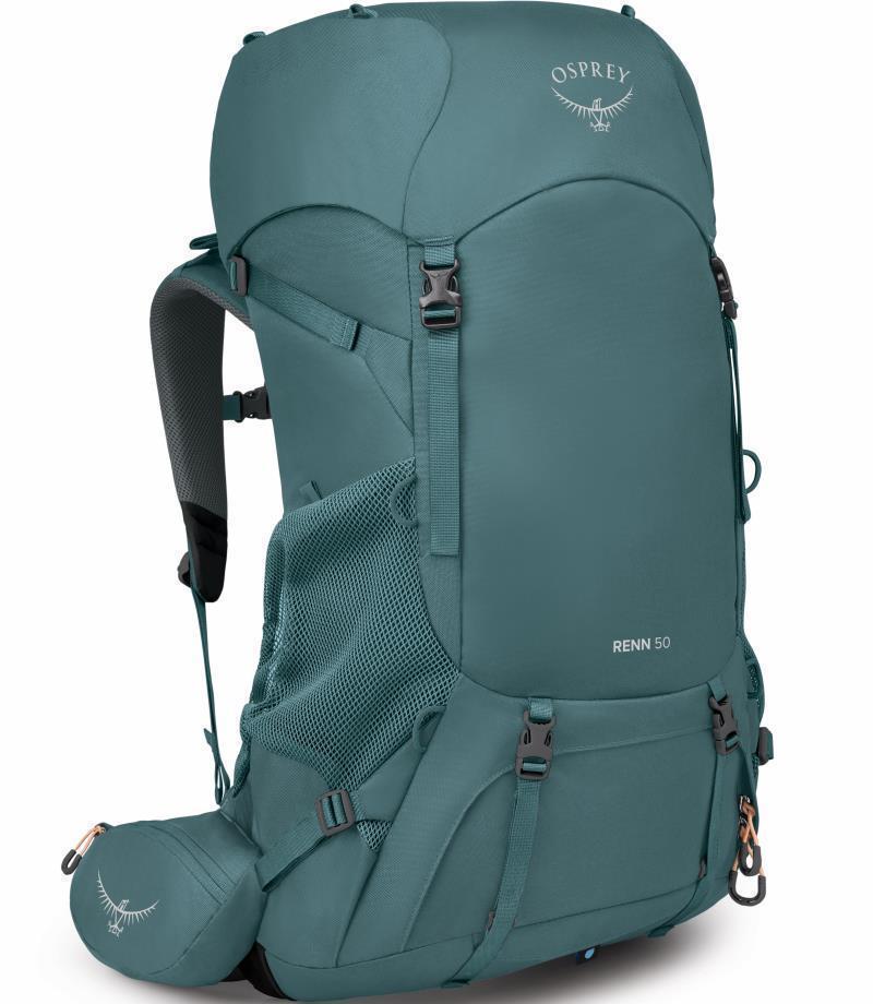 Renn 50L - Womens - Cascade Blue / Melon Orange 1