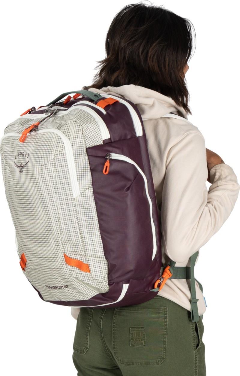 Transporter Carry-On Bag 36 - mystery white / moody burgundy 1