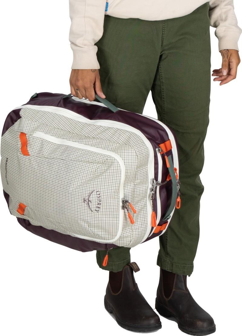 Transporter Carry-On Bag 36 - mystery white / moody burgundy 1