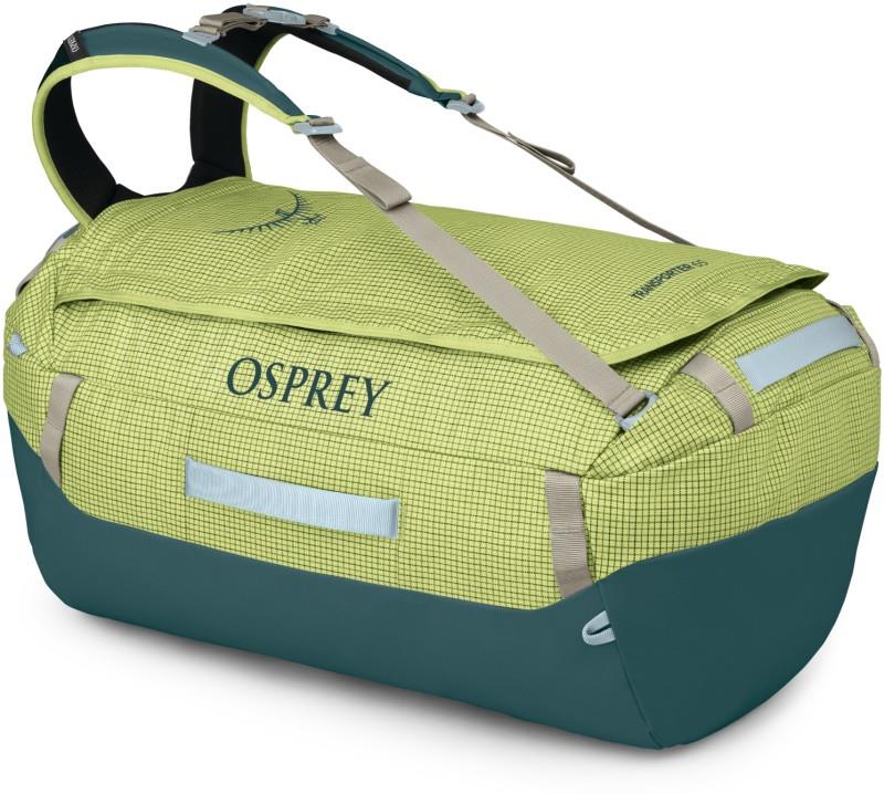 Transporter Duffel 65 - glow dew / torrent blue 1
