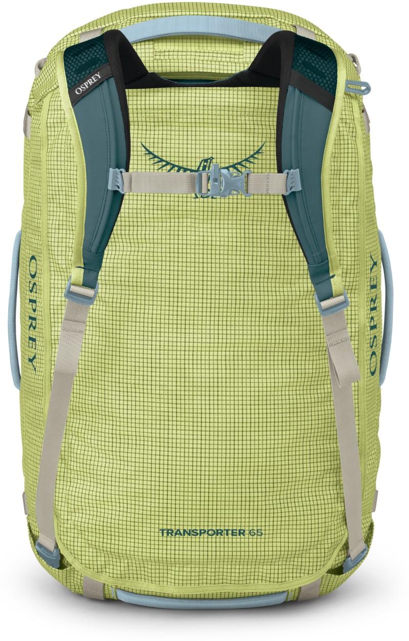Transporter Duffel 65 - glow dew / torrent blue 1