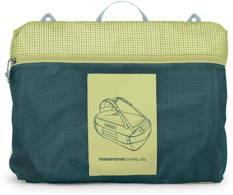Transporter Duffel 65 - glow dew / torrent blue 1