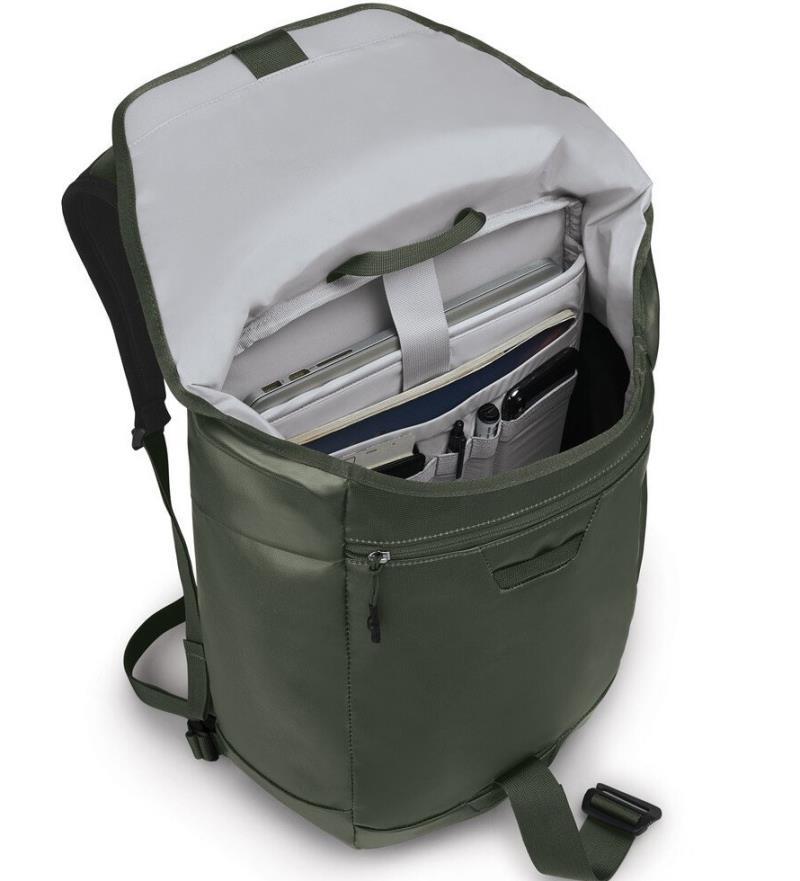 Transporter Flap Pack - haybale green 1
