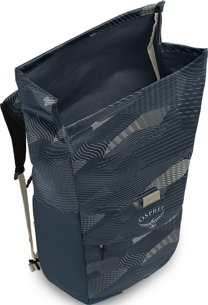 Transporter Roll Top Pack - Camo Lines Print 3
