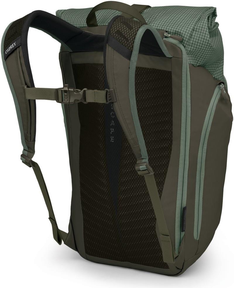 Transporter Roll Top Pack - pine leaf / earl grey 1
