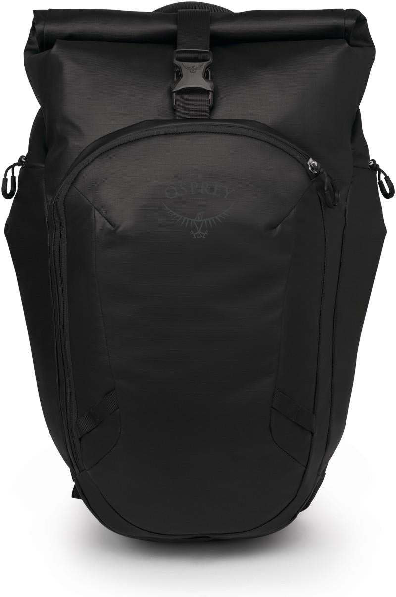 Transporter Roll Top Pack - raven black / black 1