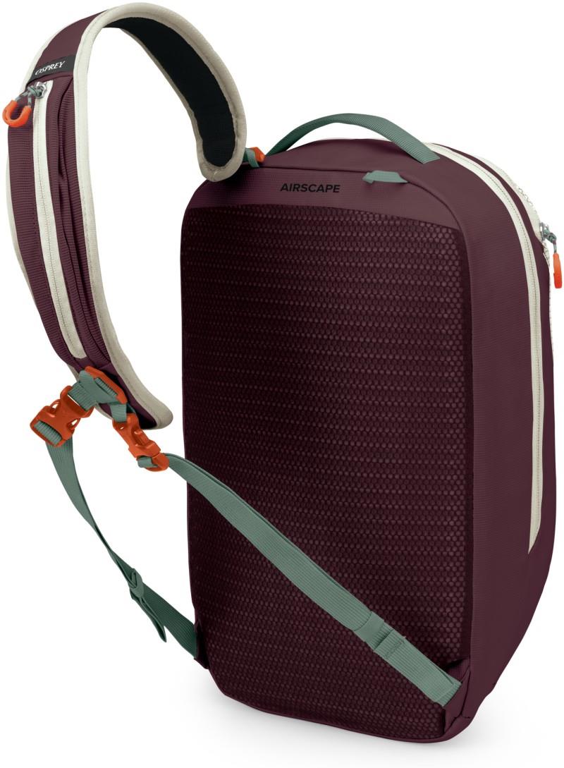 Transporter Sling - mystery white / moody burgundy 1
