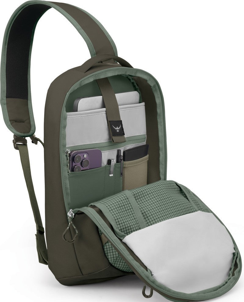 Transporter Sling - pine leaf green 1