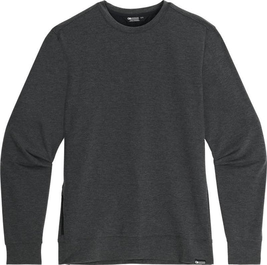 Aberdeen LS Crew - Mens - Black Heather 1