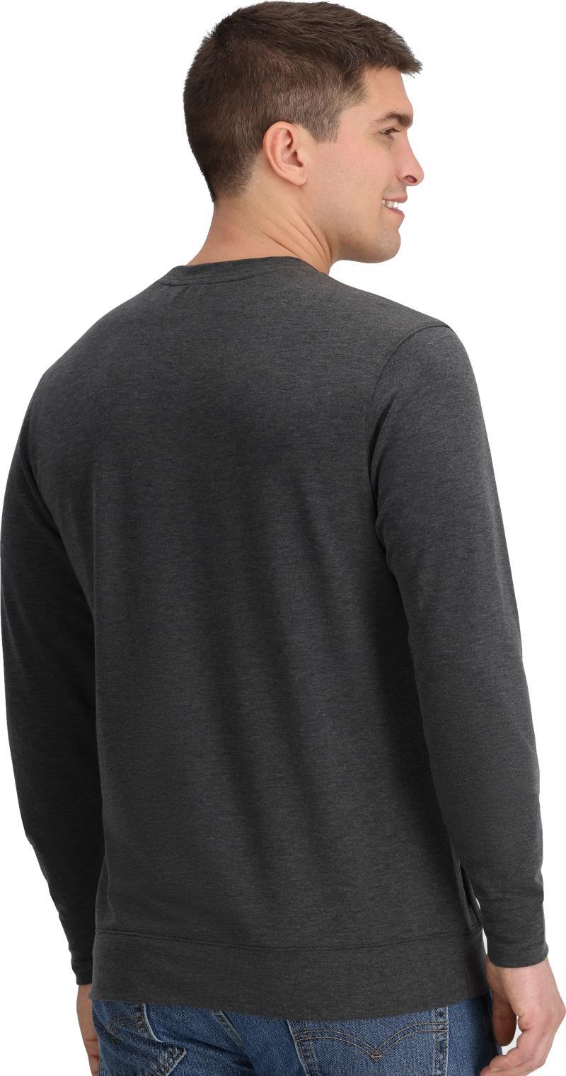 Aberdeen LS Crew - Mens - Black Heather 3