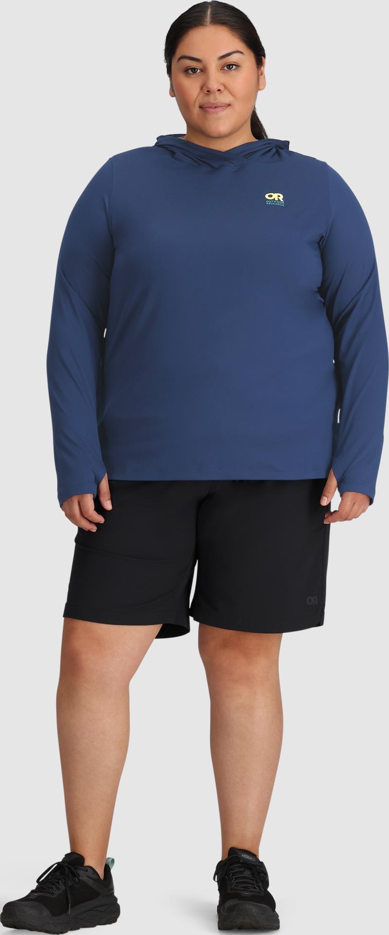 ActiveIce Spectrum Sun Hoodie, Plus - Womens - Cenote 2
