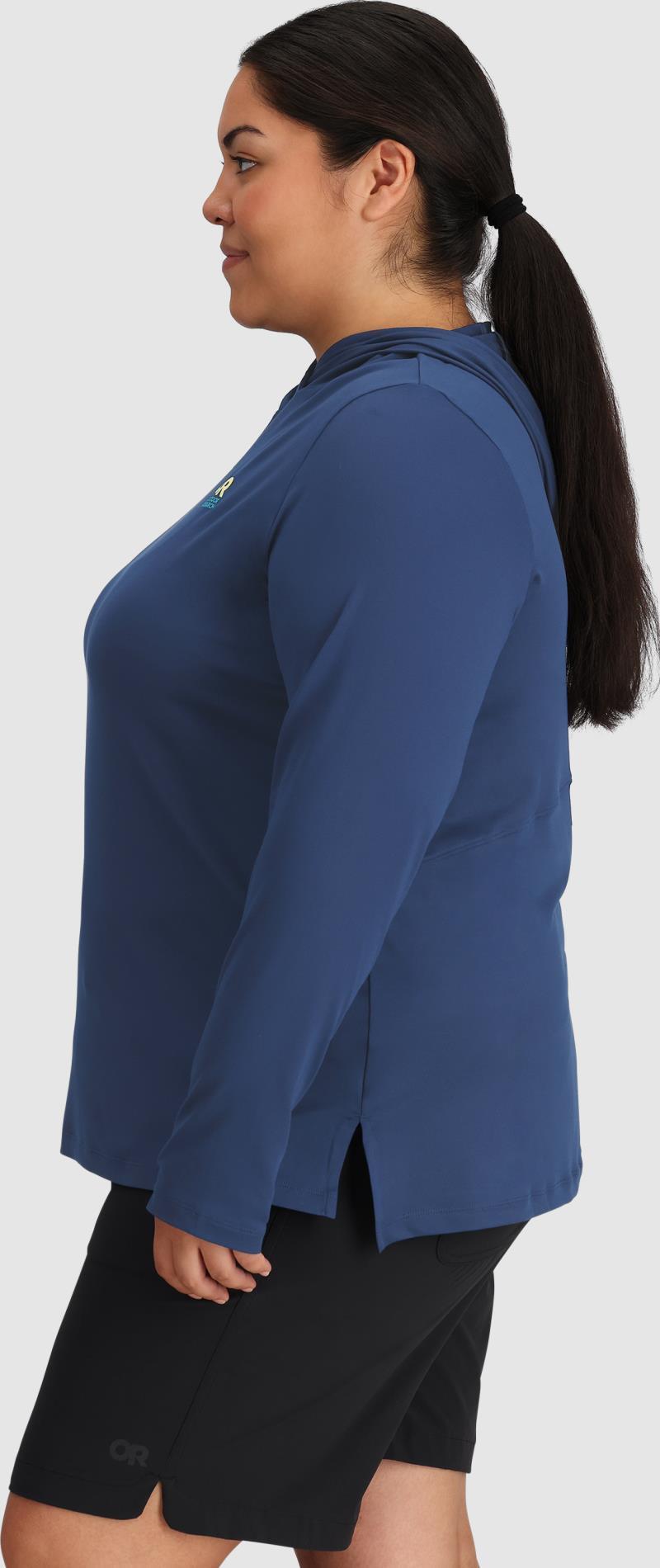 ActiveIce Spectrum Sun Hoodie, Plus - Womens - Cenote 3